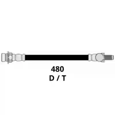 Fl39983 - flexible ford f100 96.. / ( tras.)- ika galdiator 64--  ( del.-tras.) =3012