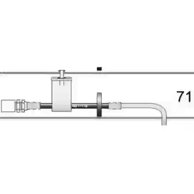 Fl43252203 - flexible chevrolet d20- bonanza  93/--  ( del. der.)
