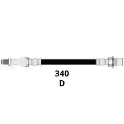 Fl68017 - flexible chevrolet c-10  66---  (del. r=3/8x24)