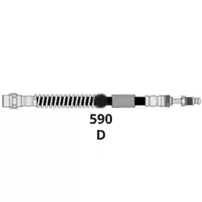 Fl7066 - flexible vw amarok 2010--   (del. izq.-der)